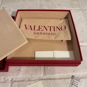 Authentic VALENTINO Necklace Box & Dust Bag ONLY